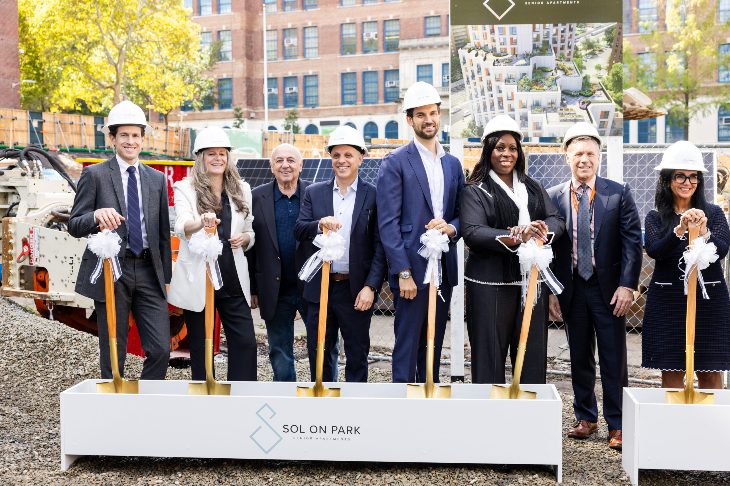 Groundbreaking ceremony of Sol on Park in the Bronx with The NRP Group