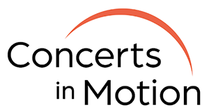 Concerts in Motion logo