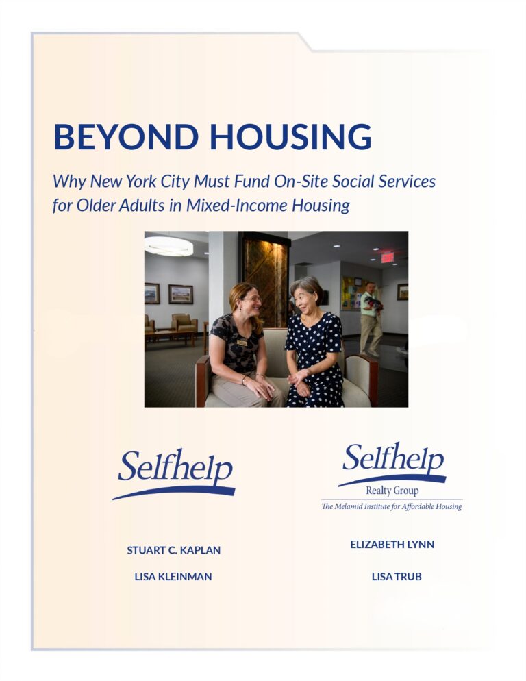 Selfhelp Beyond Housing